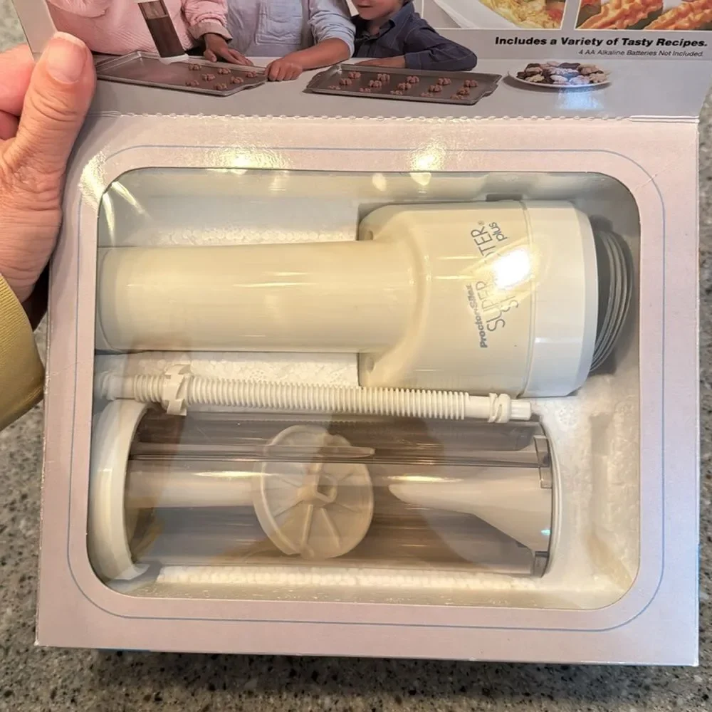 PROCTOR SILEX Vintage Super Shooter Plus Cookie Press & Accessory Kit